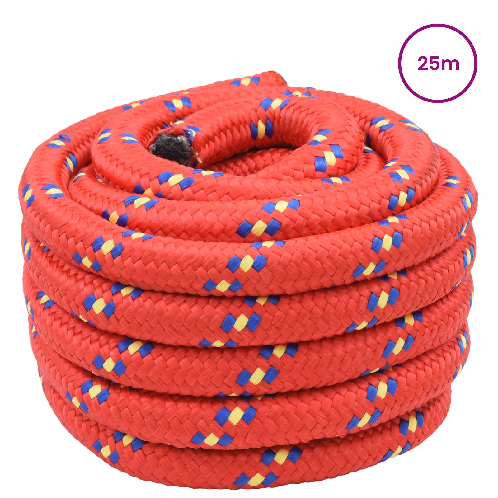 Corda da Barca 25 m 4 Rosso PP | homemem39