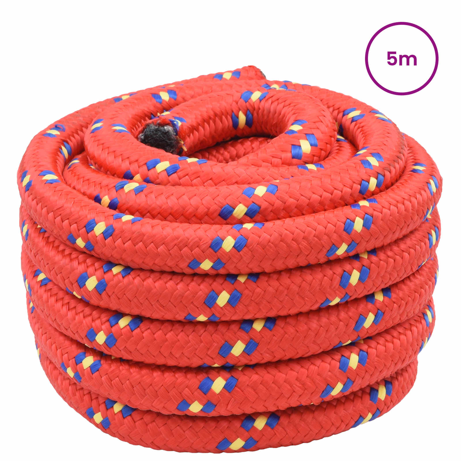 Corda da Barca 5 m 6 Rosso PP | homemem39