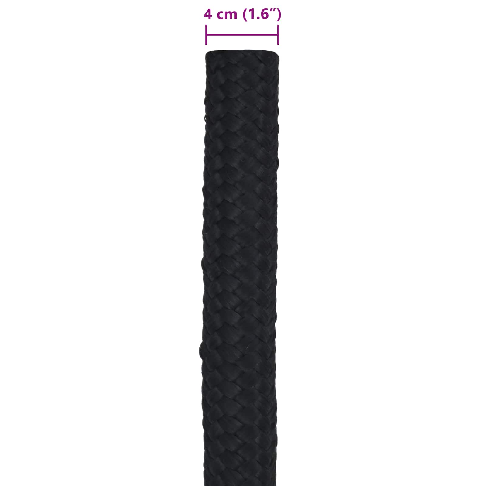 Corda da Barca 5 m 4 Nero PP | homemem39