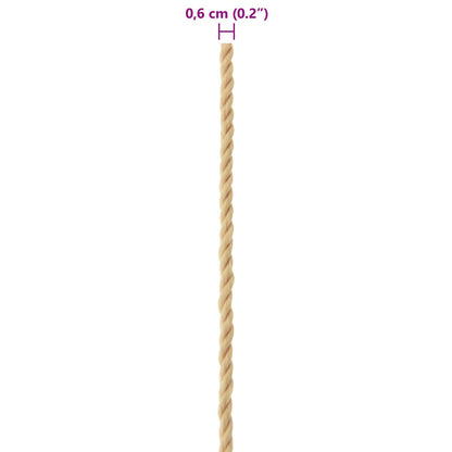 Corda da Barca 250 m 0.6 Naturale PP | homemem39