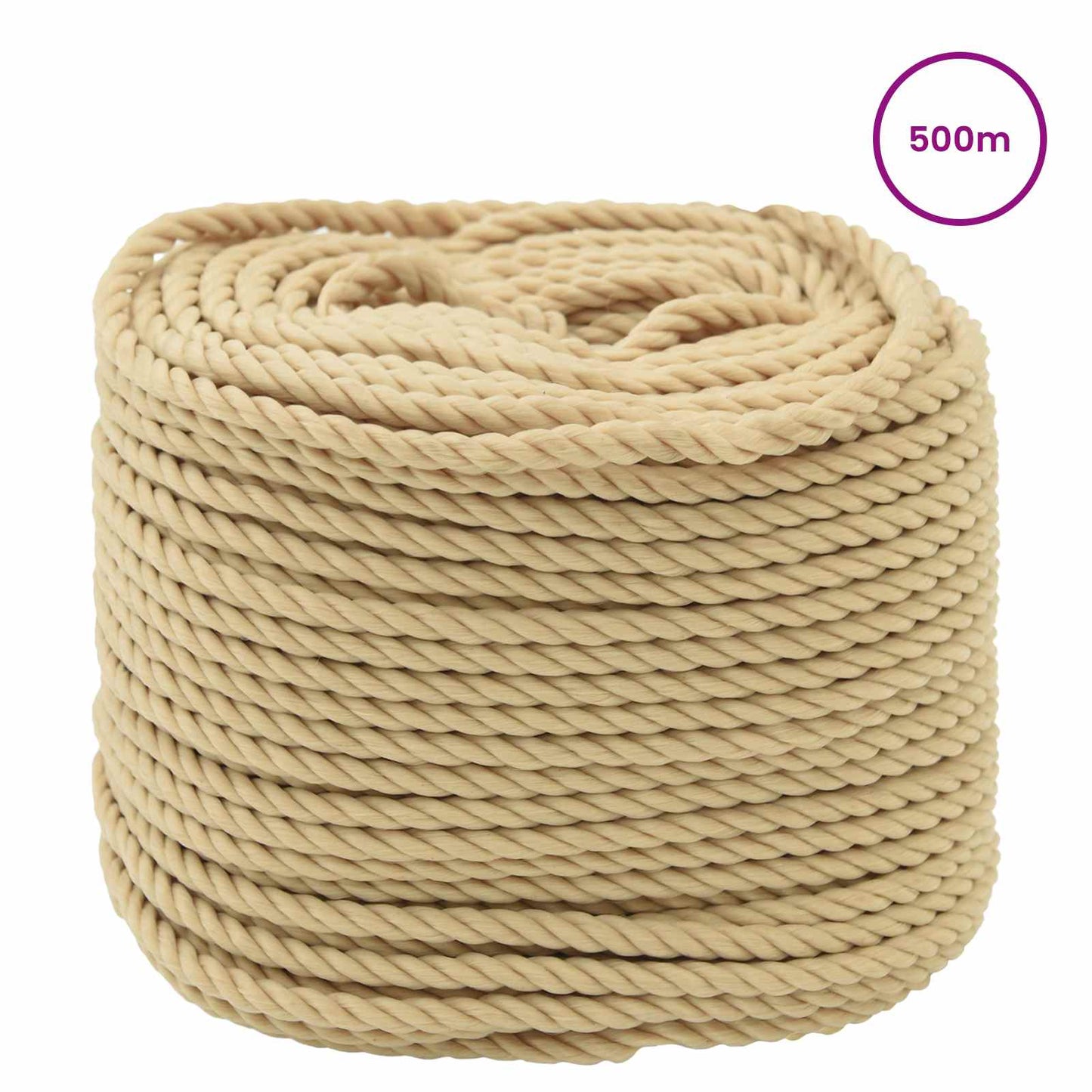 Corda da Barca 500 m 0.6 Naturale PP | homemem39