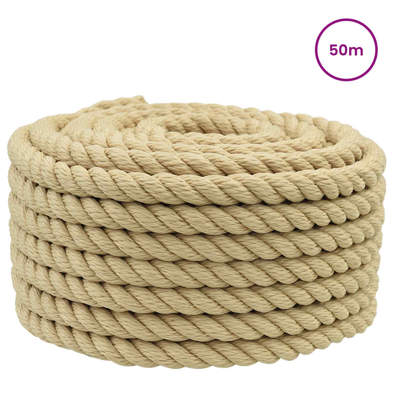 Corda da Barca 50 m 2 Naturale PP | homemem39