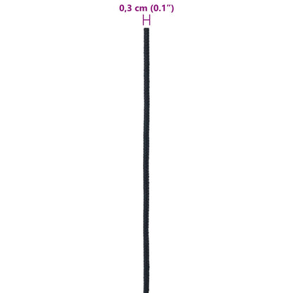 Corda da Barca Blu Reale 50 m Poliestere | homemem39