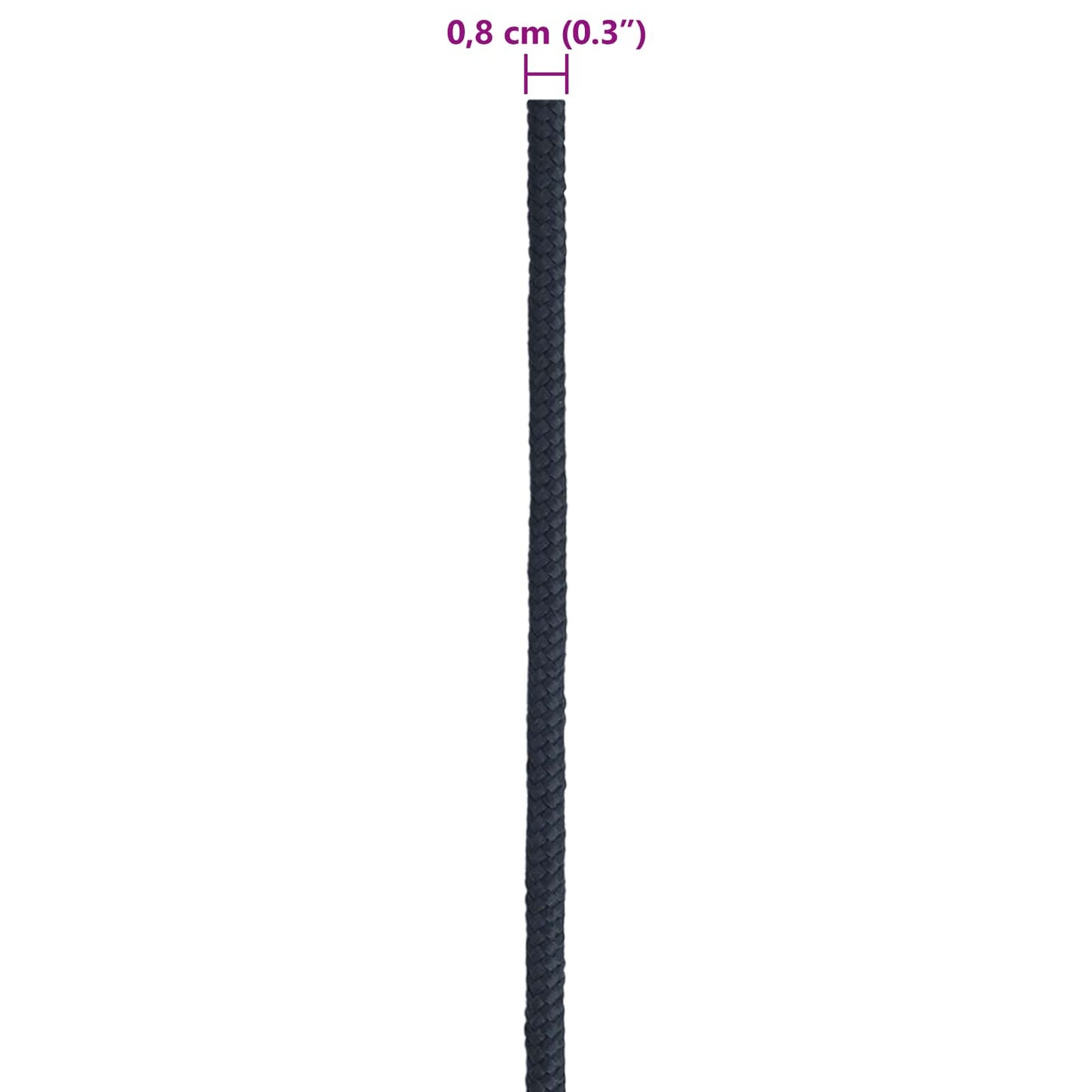 Corda da Barca Blu Reale 500 m Poliestere | homemem39