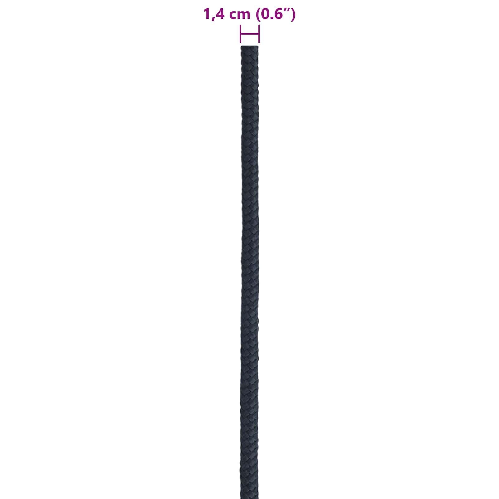 Corda da Barca Blu Reale 100 m Poliestere | homemem39