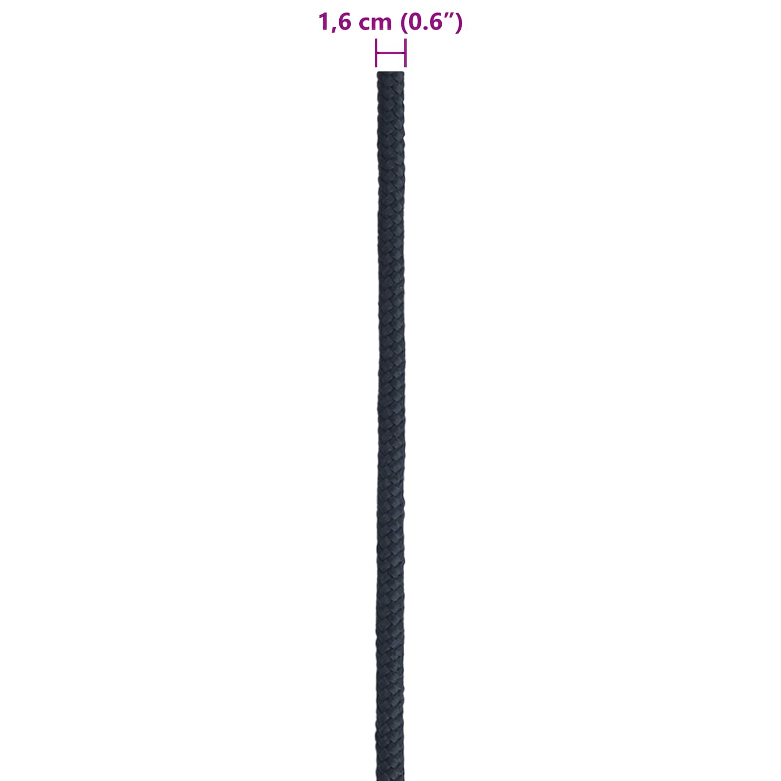 Corda da Barca Blu Reale 25 m Poliestere | homemem39