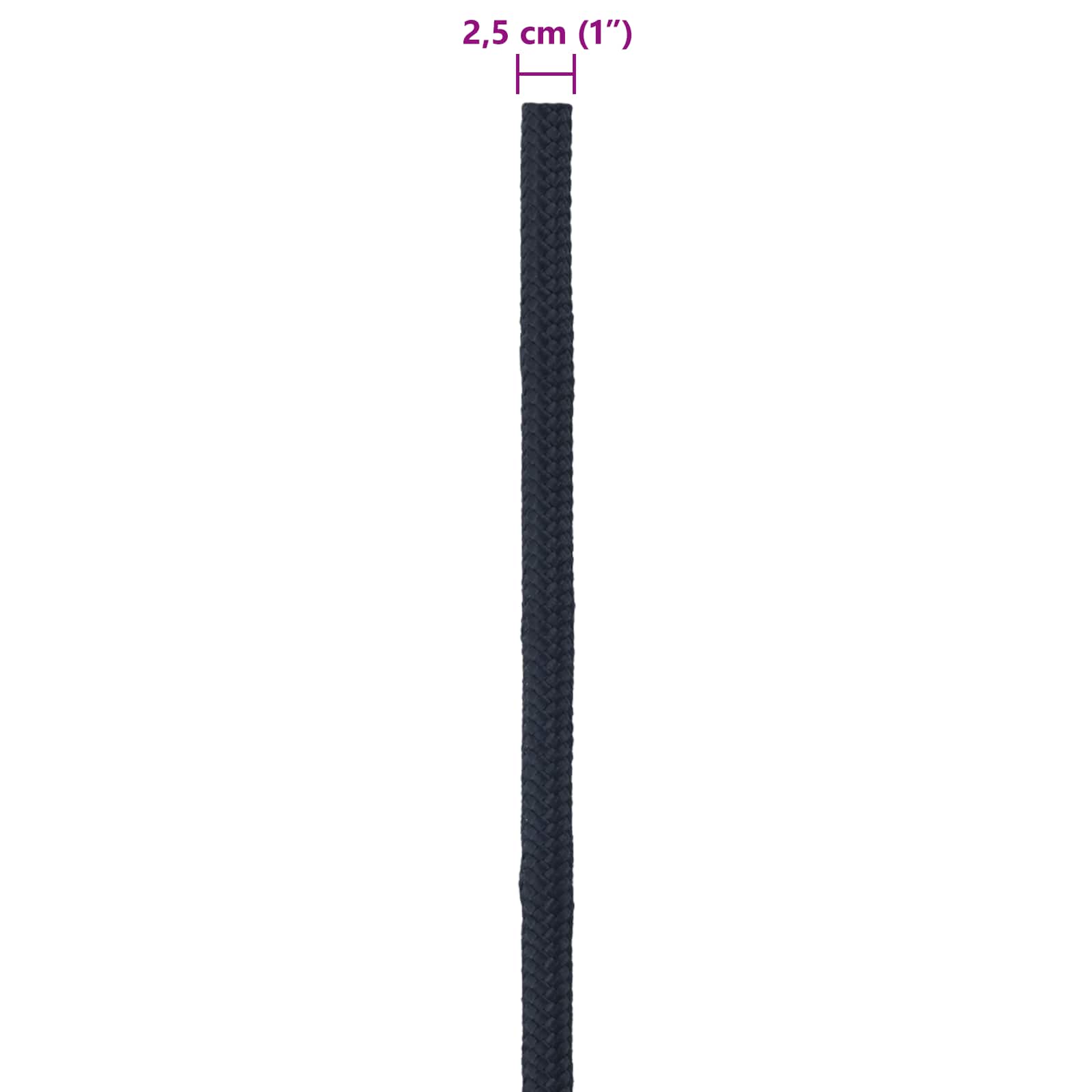 Corda da Barca Blu Reale 25 m Poliestere | homemem39