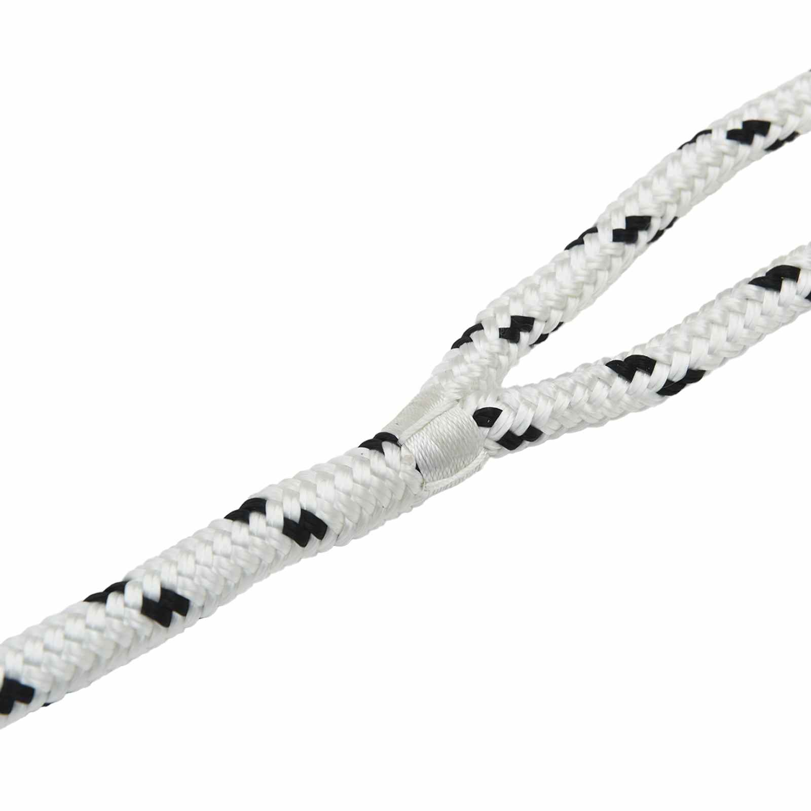 Corda da Barca 9 m 1.4 Bianco e Nero Poliestere | homemem39