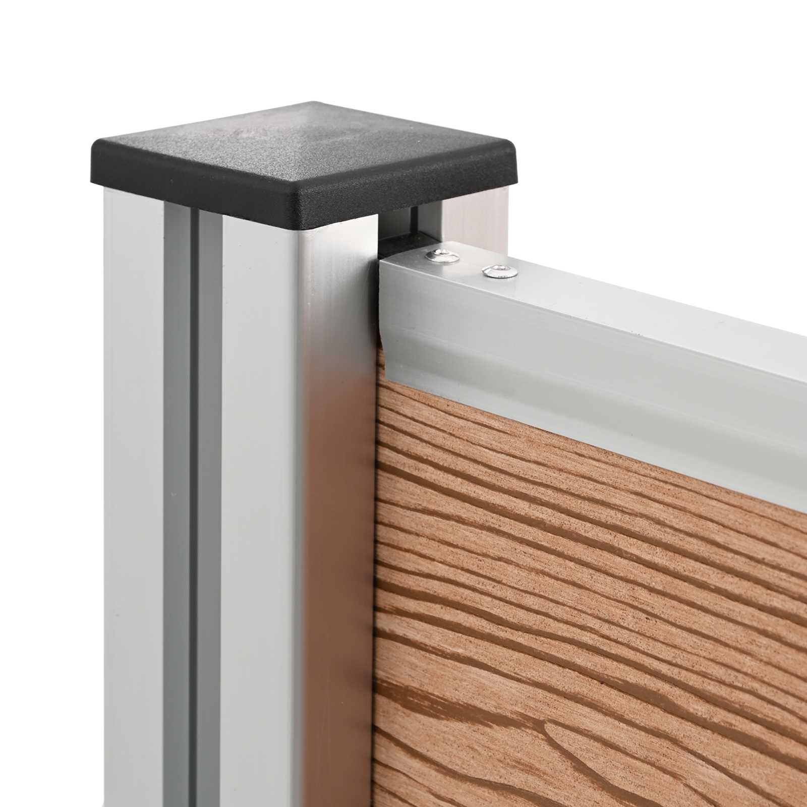 Recinzione Contenitore per Rifiuti Marrone 161 x 85 x 115 cm | homemem39