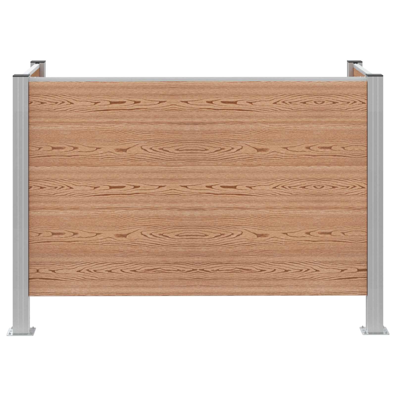 Recinzione Contenitore per Rifiuti Marrone 161 x 85 x 115 cm | homemem39