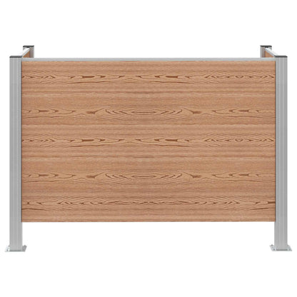 Recinzione Contenitore per Rifiuti Marrone 161 x 85 x 115 cm | homemem39
