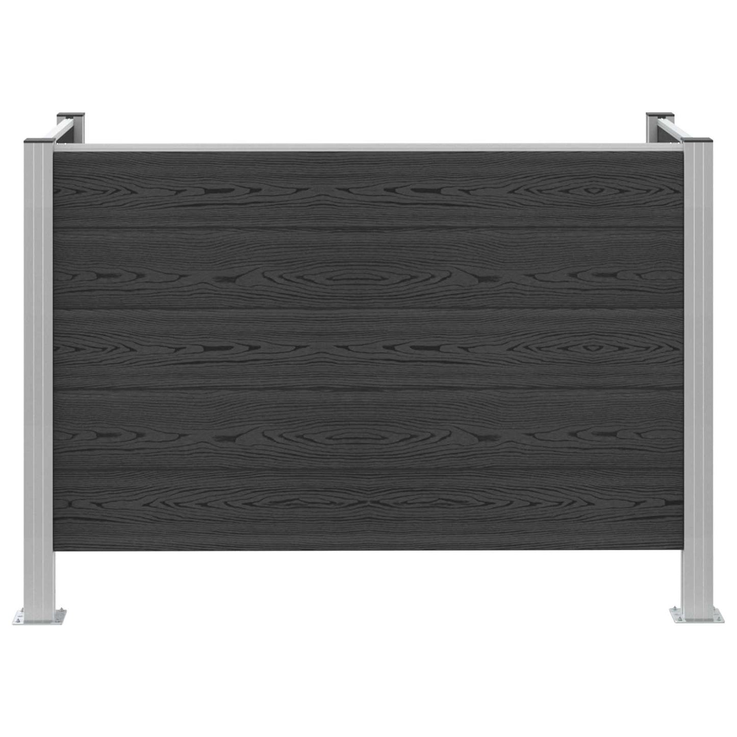 Recinzione Contenitore per Rifiuti Grigio 161 x 85 x 115 cm | homemem39