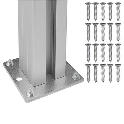 Recinzione Contenitore per Rifiuti Marrone 237 x 85 x 115 cm | homemem39