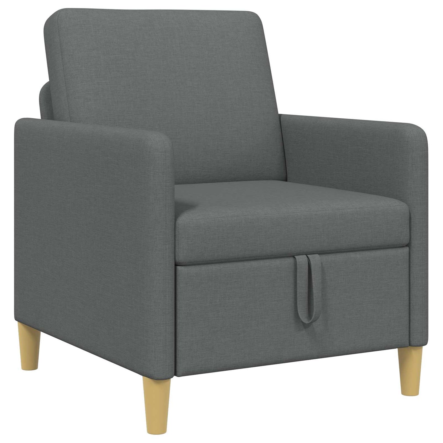 Divano con Storage Grigio Scuro 72 x 78 x 87 cm Poliestere | homemem39