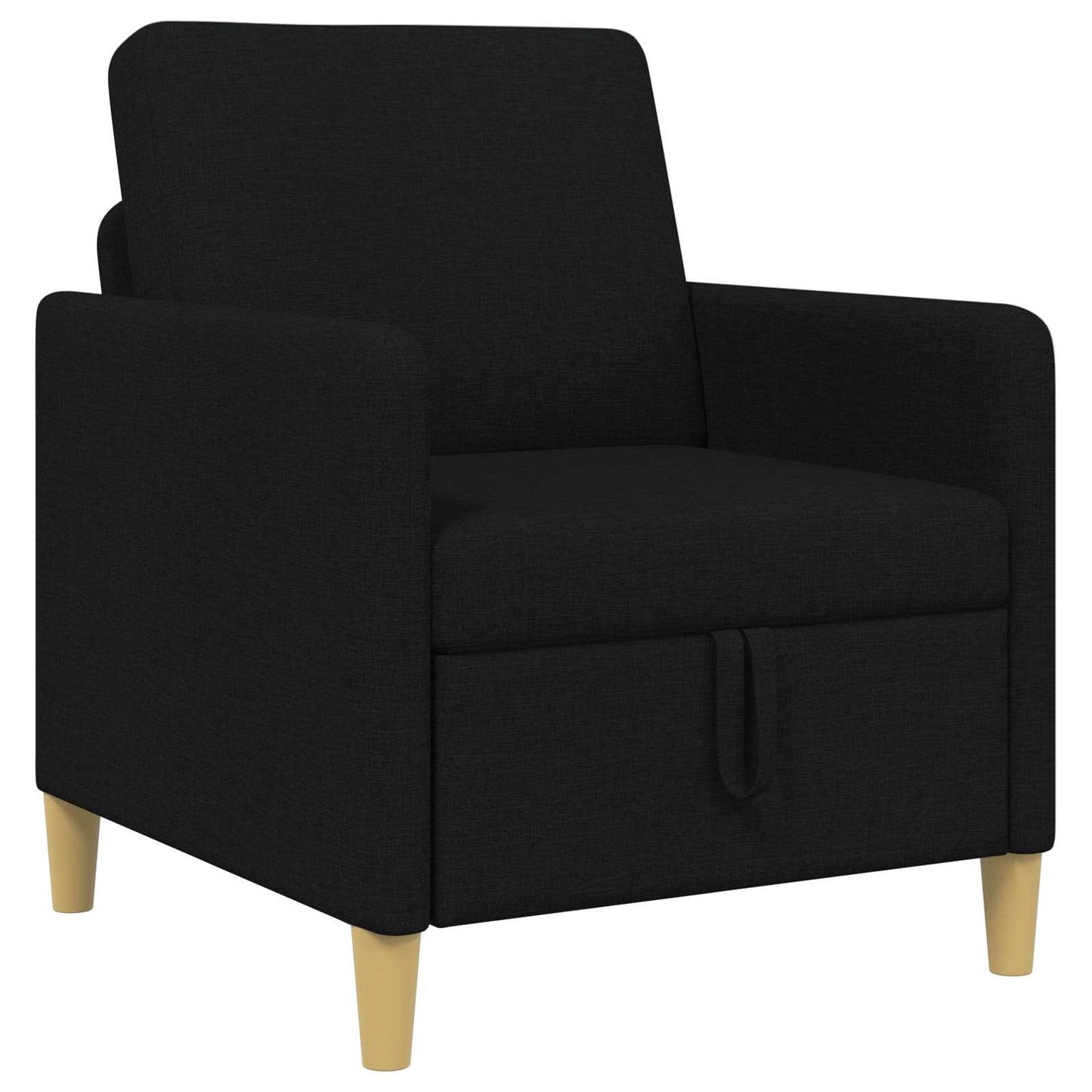 Divano con Storage Nero 72 x 78 x 87 cm Poliestere | homemem39