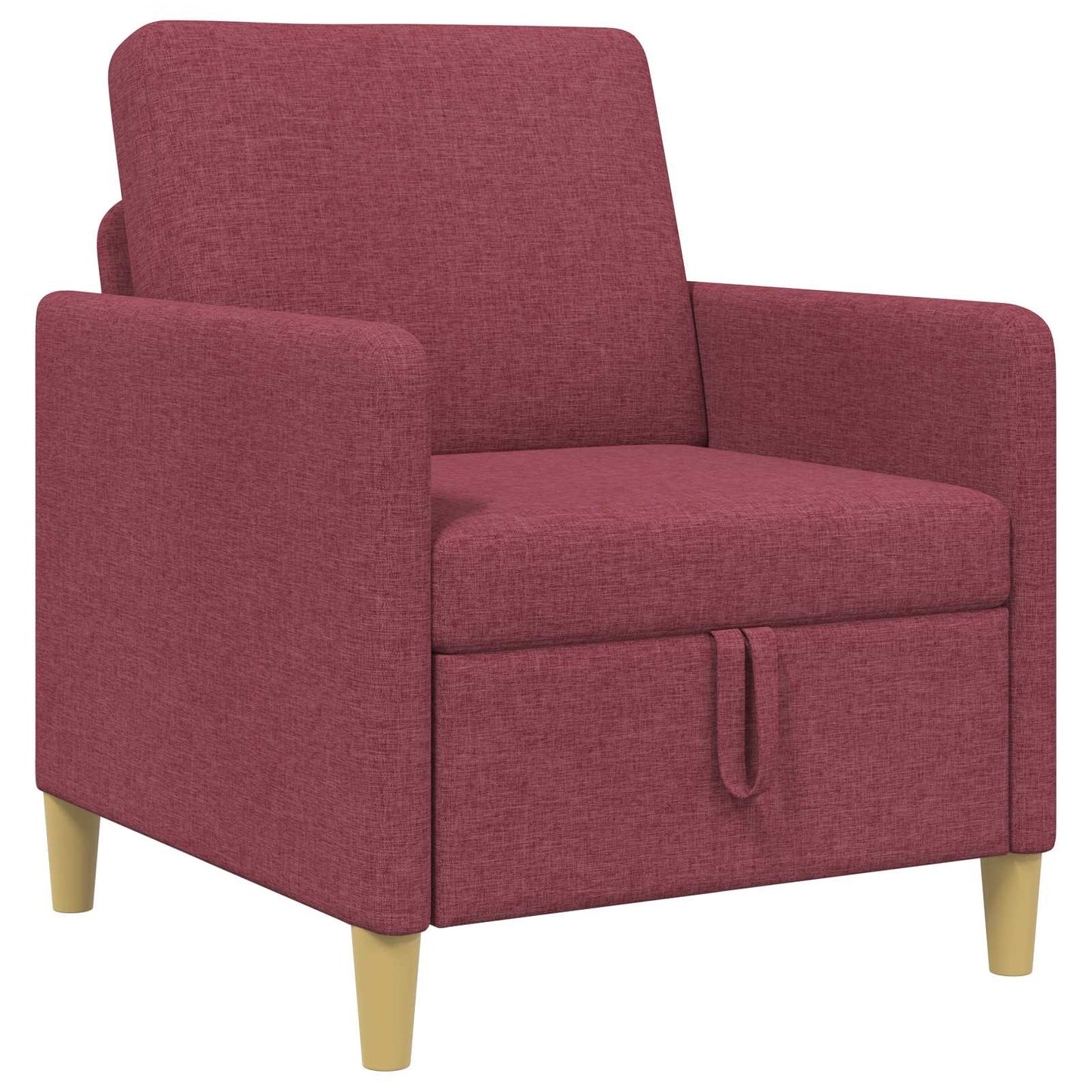 Divano con Storage Rosso Vino 72 x 78 x 87 cm Poliestere | homemem39
