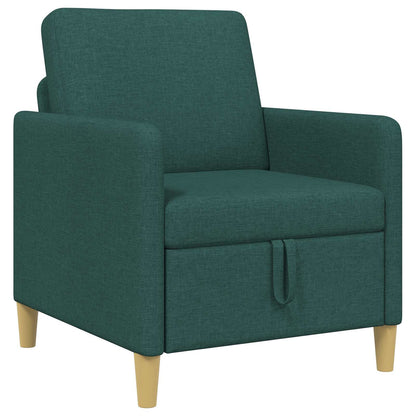 Divano con Storage Verde Scuro 72 x 78 x 87 cm Poliestere | homemem39