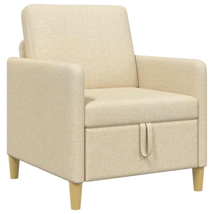 Divano con Storage Crema 72 x 78 x 87 cm Poliestere | homemem39