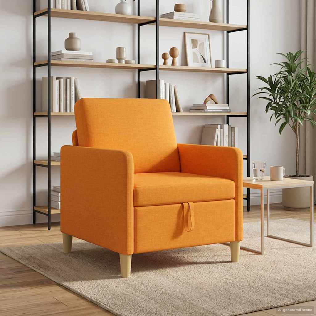Divano con Storage Giallo Scuro 72 x 78 x 87 cm Poliestere | homemem39