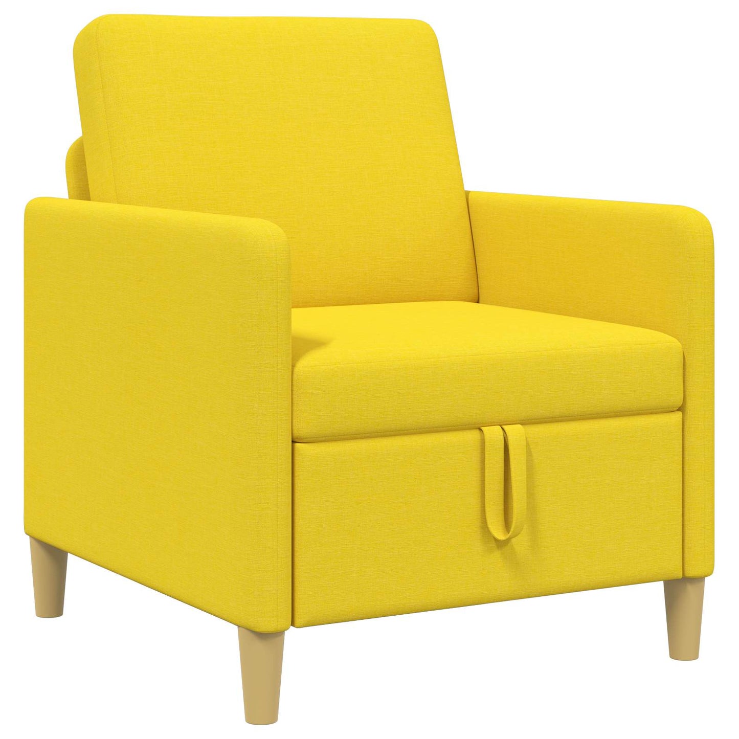 Divano con Storage Giallo Chiaro 72 x 78 x 87 cm Poliestere | homemem39