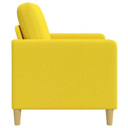 Divano con Storage Giallo Chiaro 72 x 78 x 87 cm Poliestere | homemem39