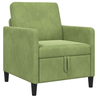 Divano con Storage Verde chiaro 72 x 78 x 87 cm Poliestere | homemem39