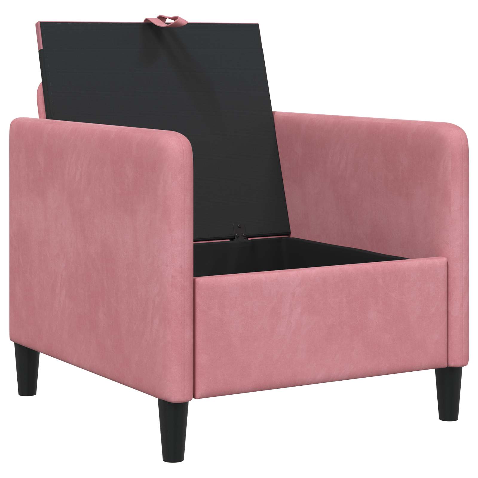 Divano con Storage Rosa 72 x 78 x 87 cm Poliestere | homemem39