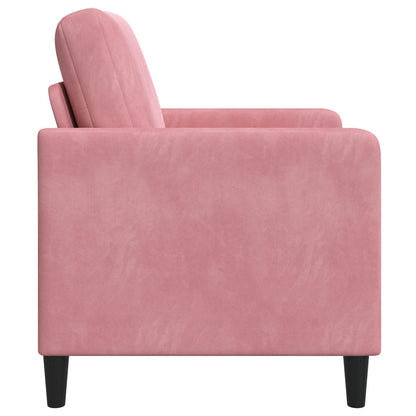 Divano con Storage Rosa 72 x 78 x 87 cm Poliestere | homemem39
