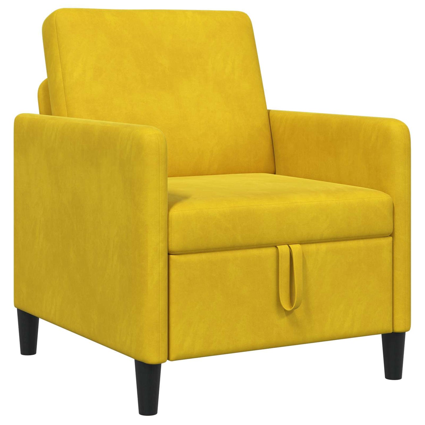 Divano con Storage Giallo 72 x 78 x 87 cm Poliestere | homemem39