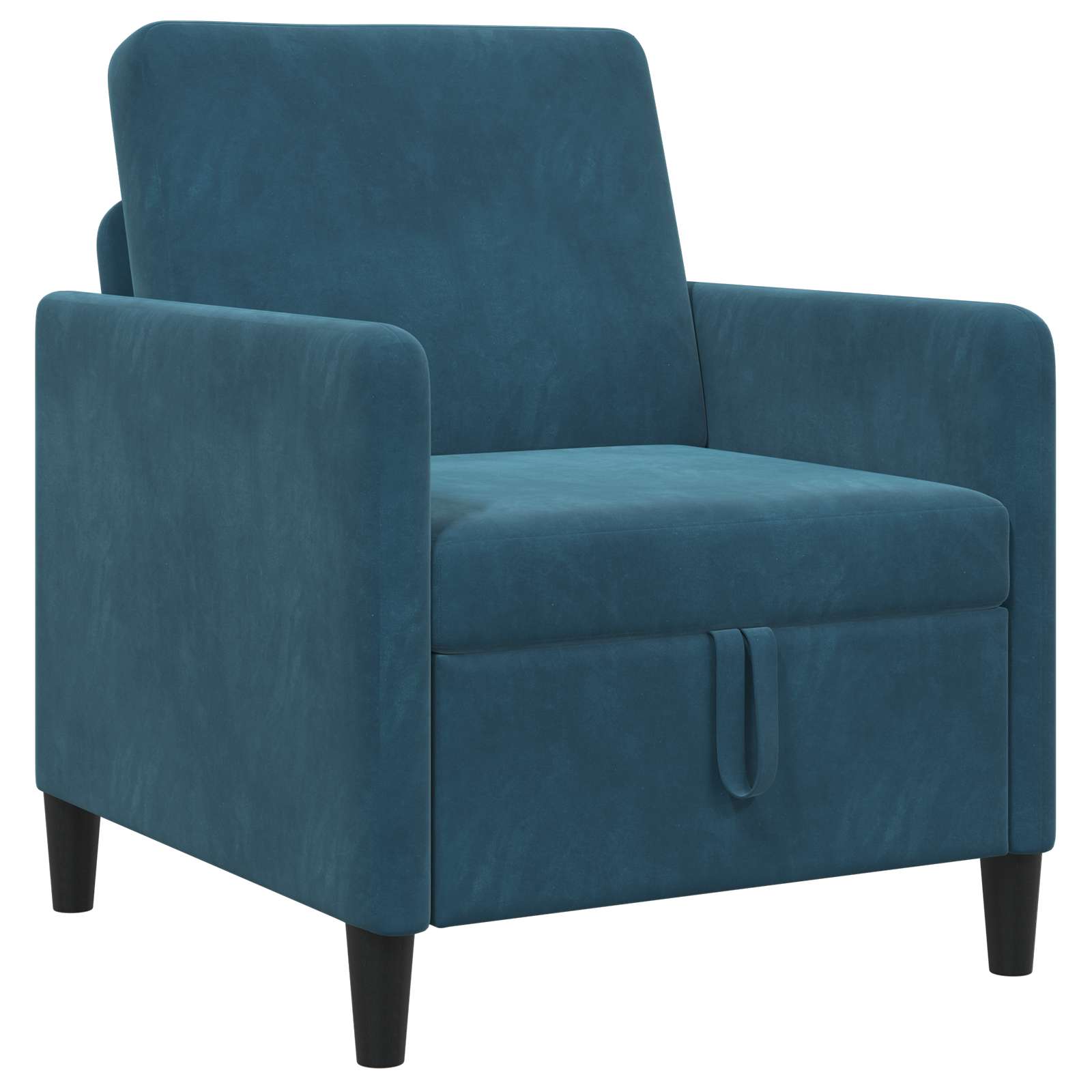 Divano con Storage Blu 72 x 78 x 87 cm Poliestere | homemem39