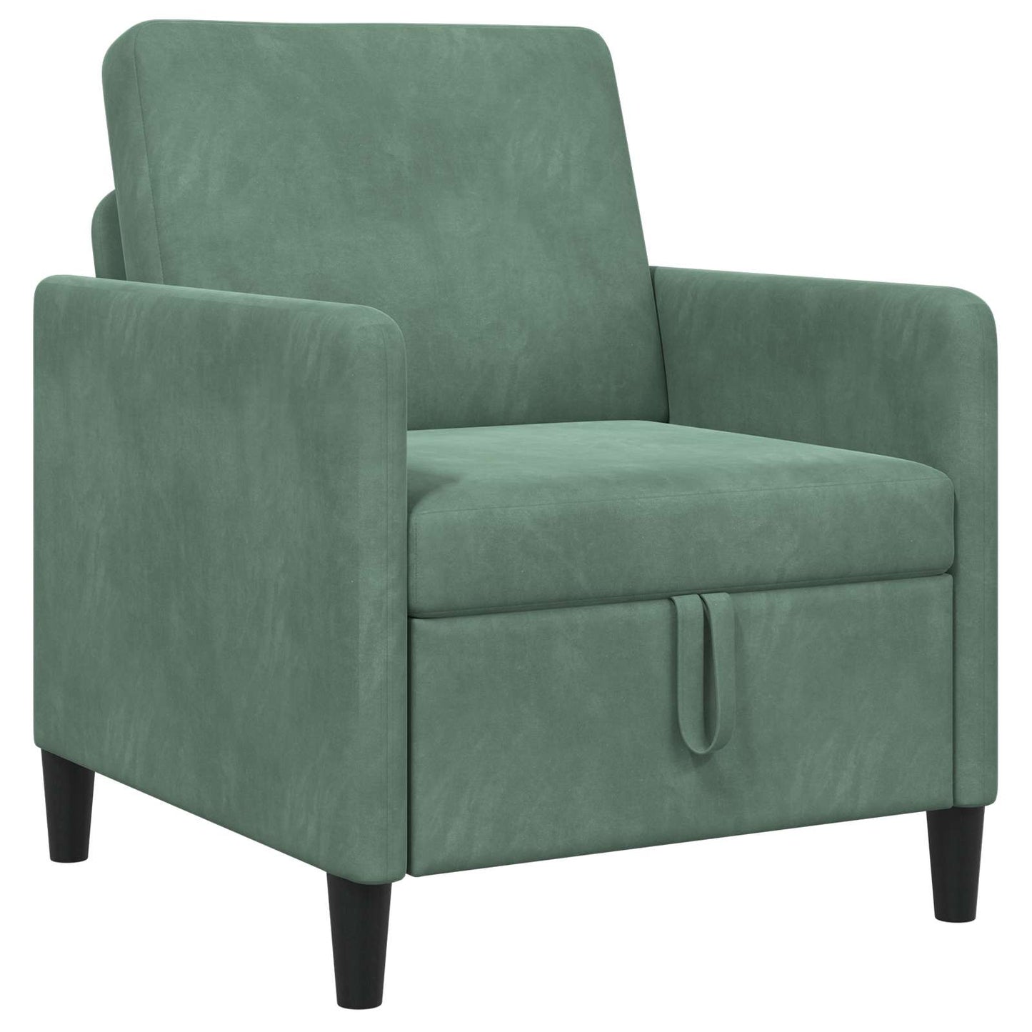 Divano con Storage Verde Mare 72 x 78 x 87 cm Poliestere | homemem39