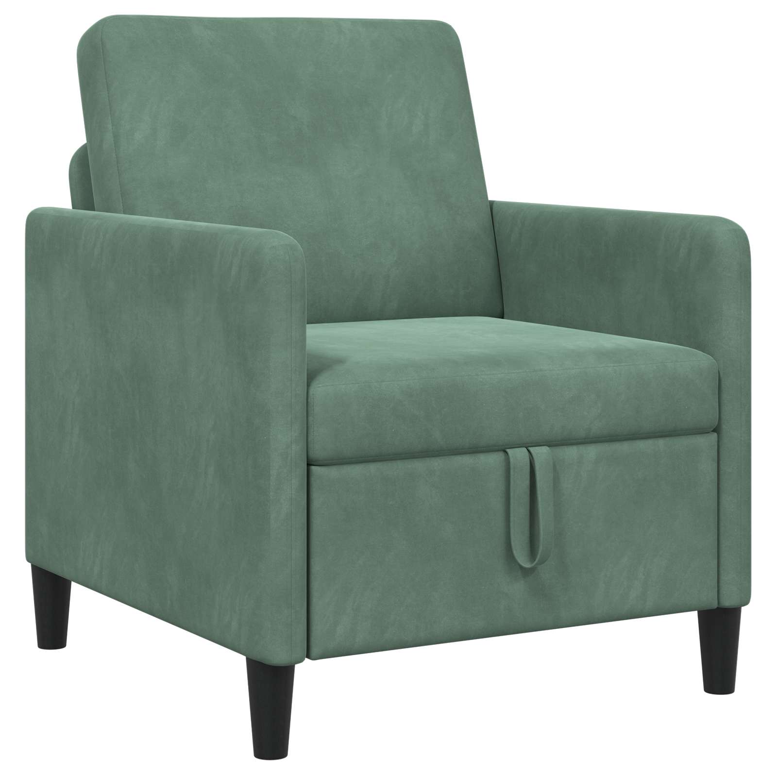 Divano con Storage Verde Mare 72 x 78 x 87 cm Poliestere | homemem39
