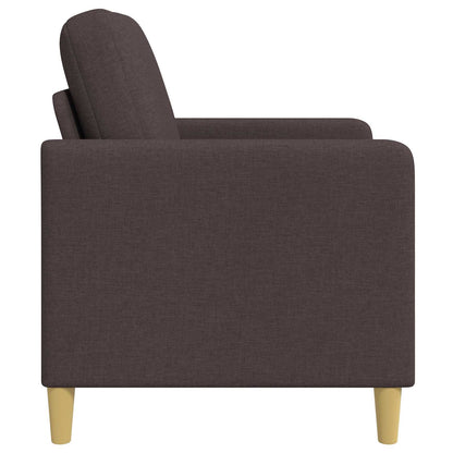 Divano con Storage Marrone Scuro 122 x 78 x 87 cm Poliestere | homemem39