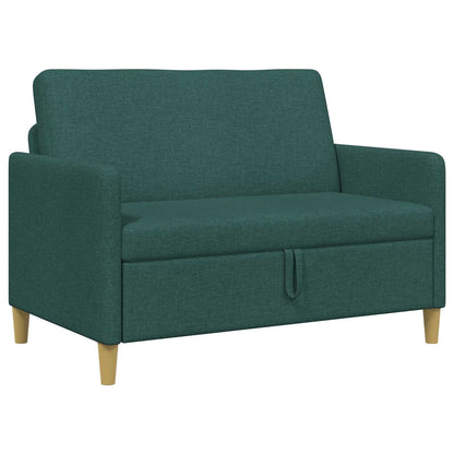 Divano con Storage Verde Scuro 122 x 78 x 87 cm Poliestere | homemem39