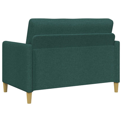 Divano con Storage Verde Scuro 122 x 78 x 87 cm Poliestere | homemem39