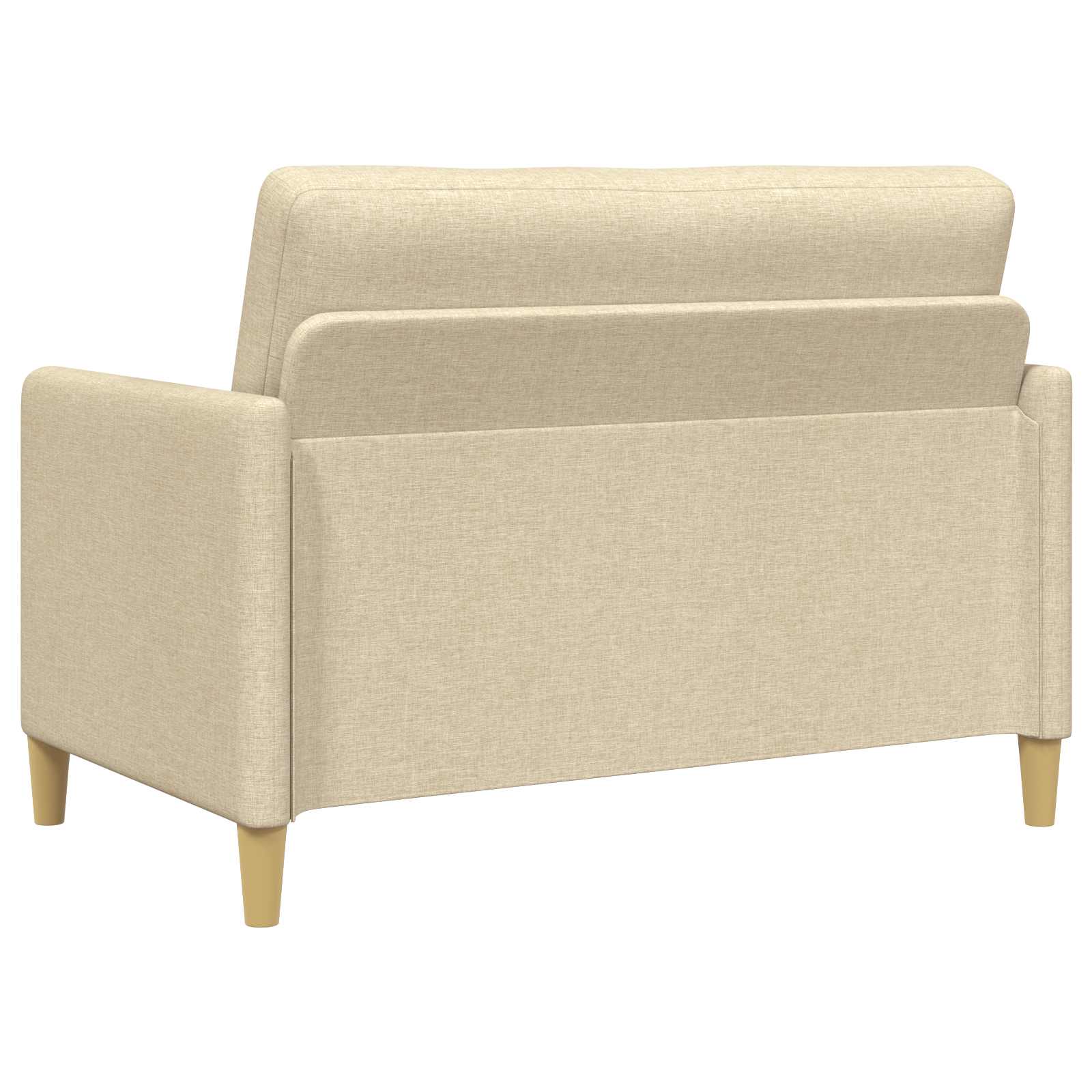 Divano con Storage Crema 122 x 78 x 87 cm Poliestere | homemem39