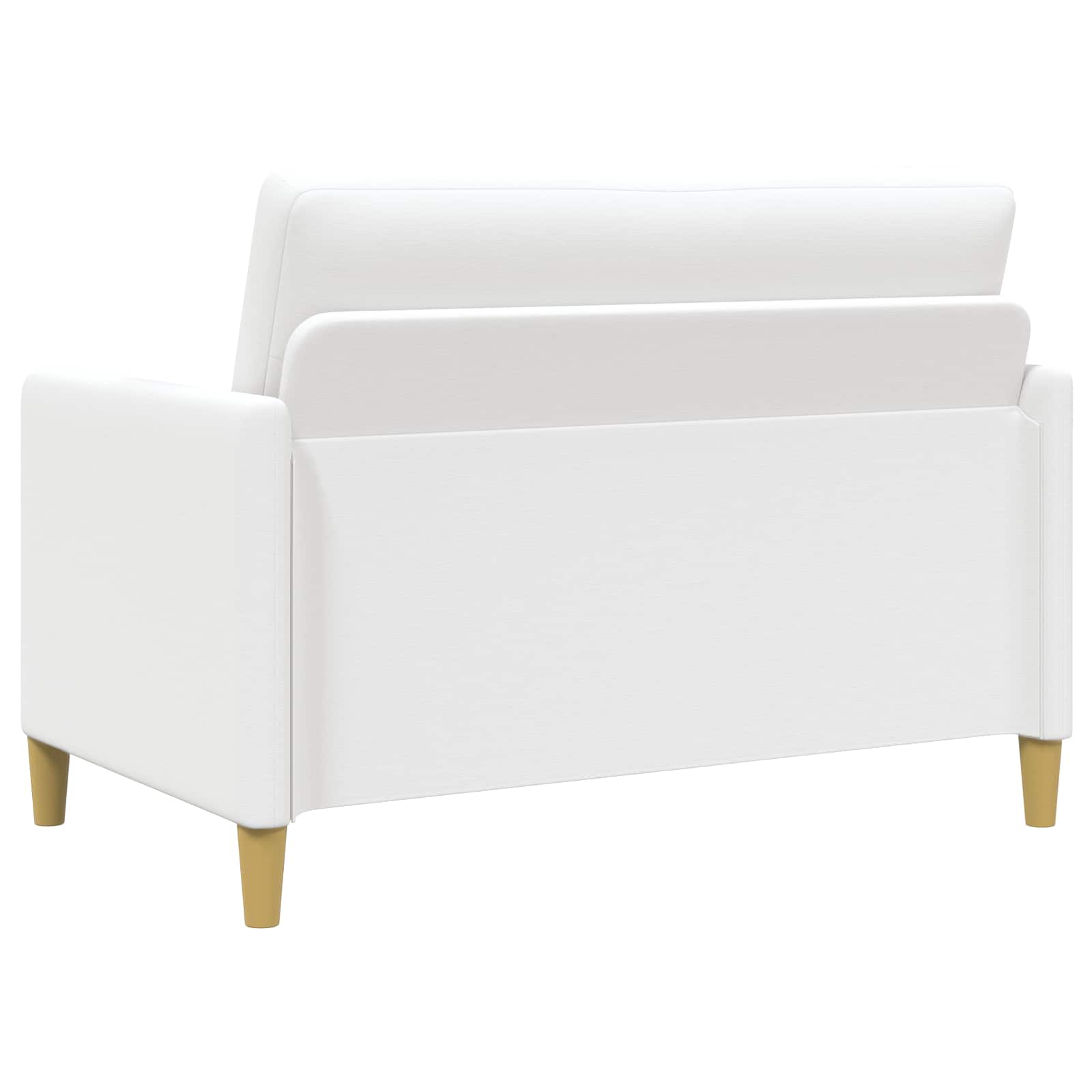 Divano con Storage Bianco 122 x 78 x 87 cm Poliestere | homemem39