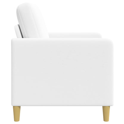Divano con Storage Bianco 122 x 78 x 87 cm Poliestere | homemem39