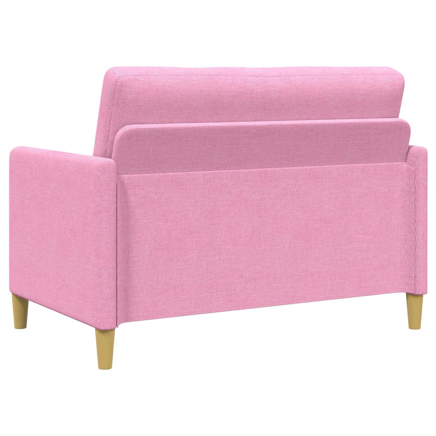Divano con Storage Rosa 122 x 78 x 87 cm Poliestere