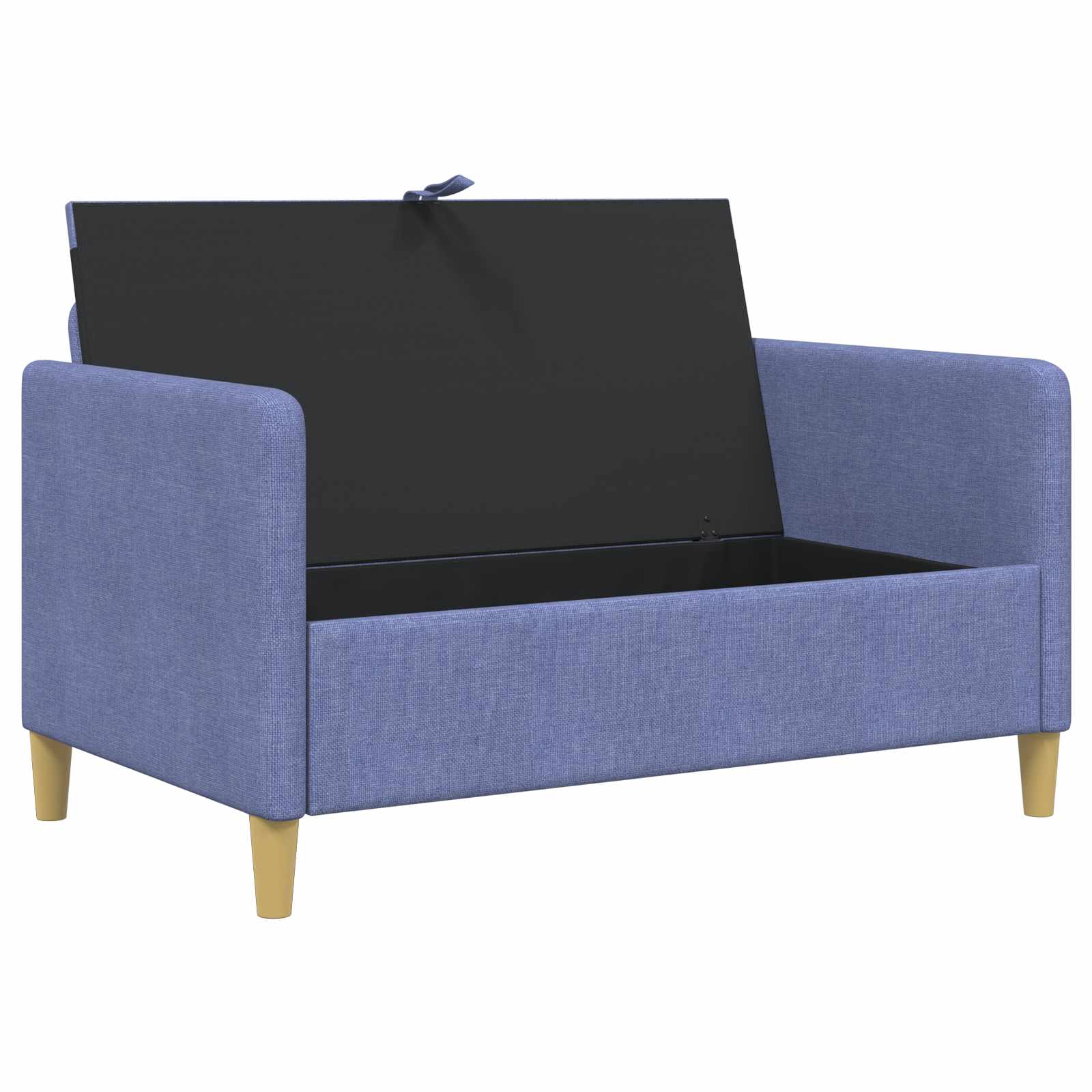 Divano con Storage Blu jeans 122 x 78 x 87 cm Poliestere | homemem39