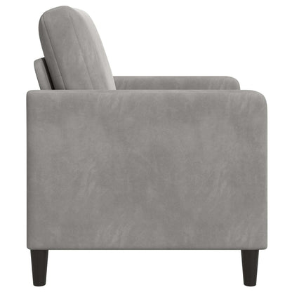 Divano con Storage Grigio Chiaro 122 x 78 x 87 cm Poliestere | homemem39