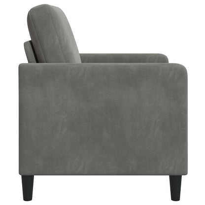 Divano con Storage Grigio Scuro 122 x 78 x 87 cm Poliestere | homemem39