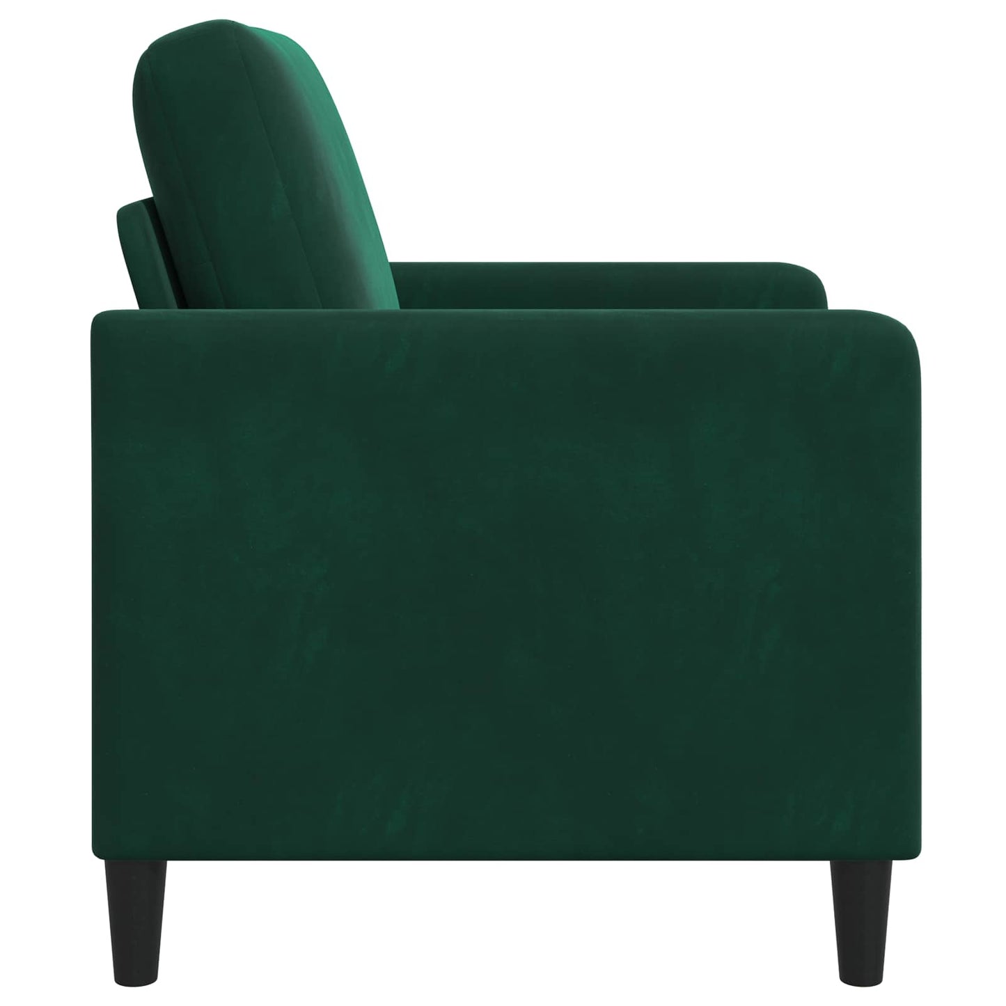 Divano con Storage Verde Scuro 122 x 78 x 87 cm Poliestere | homemem39