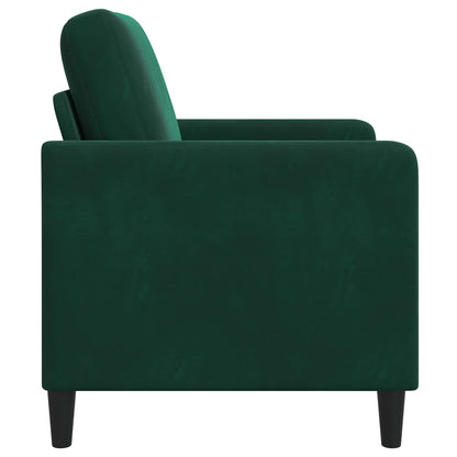Divano con Storage Verde Scuro 122 x 78 x 87 cm Poliestere | homemem39