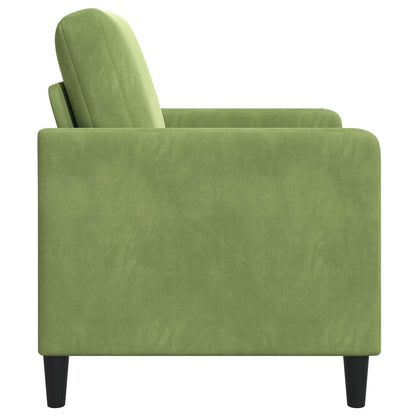 Divano con Storage Verde chiaro 122 x 78 x 87 cm Poliestere | homemem39