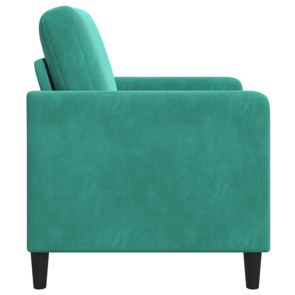 Divano con Storage Turchese 122 x 78 x 87 cm Poliestere | homemem39