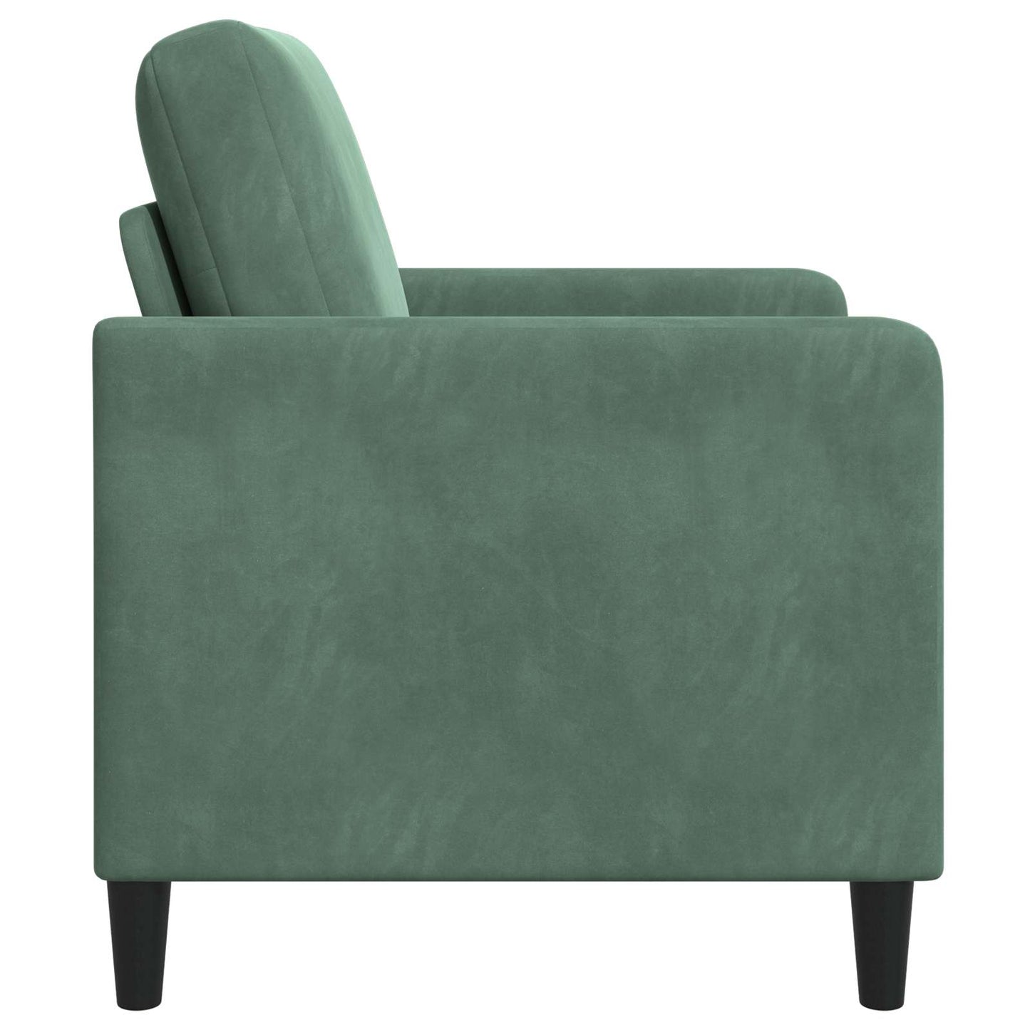Divano con Storage Verde Mare 122 x 78 x 87 cm Poliestere | homemem39