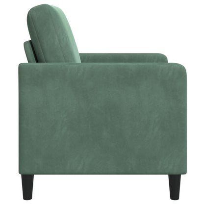 Divano con Storage Verde Mare 122 x 78 x 87 cm Poliestere | homemem39