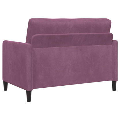 Divano con Storage Viola 122 x 78 x 87 cm Poliestere | homemem39