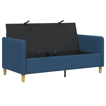 Divano con Storage Blu 152 x 78 x 87 cm Poliestere | homemem39